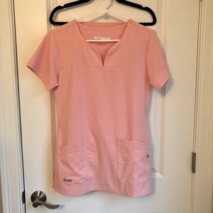 New Grey’s Anatomy Pink Scrub Set